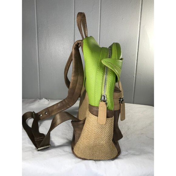Disney parks Exclusive Star Wars Master YODA Loungefly Mini Backpack Bag SEE PIC main image 4